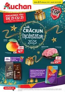 Ziar promoțional Auchan, valabil de la 2025-12-03 până la 2025-12-16.