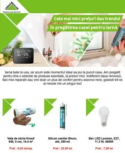 Ziar promoțional Leroy Merlin, valabil de la 2025-12-15 până la 2025-12-21.