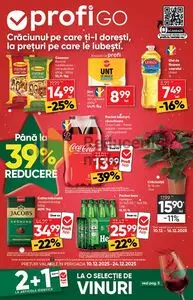 Ziar promoțional Profi, valabil de la 2025-12-10 până la 2025-12-24.
