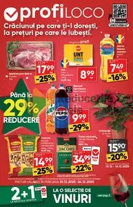 Ziar promoțional Profi, valabil de la 2025-12-10 până la 2025-12-24.