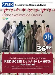 Ziar promoțional Jysk, valabil de la 2025-12-11 până la 2025-12-24.