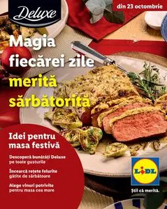 Ziar promoțional Lidl, valabil de la 2025-10-31 până la 2025-12-31.