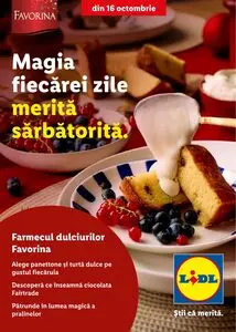 Ziar promoțional Lidl, valabil de la 2025-10-31 până la 2025-12-31.