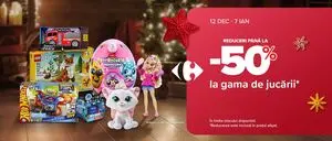 Ziar promoțional Carrefour, valabil de la 2025-12-12 până la 2026-01-07.