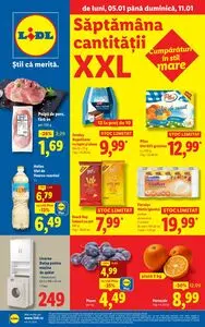 Ziar promoțional Lidl, valabil de la 2026-01-05 până la 2026-01-11.
