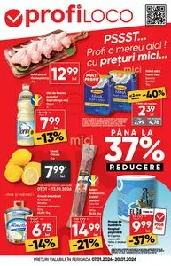 Ziar promoțional Profi, valabil de la 2026-01-07 până la 2026-01-20.