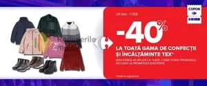 Ziar promoțional Carrefour, valabil de la 2026-01-29 până la 2026-02-01.