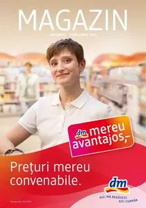 Ziar promoțional dm, valabil de la 2026-01-13 până la 2026-02-03.