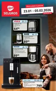 Ziar promoțional Selgros, valabil de la 2026-01-23 până la 2026-02-05.