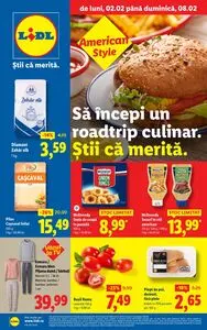 Ziar promoțional Lidl, valabil de la 2026-02-02 până la 2026-02-08.