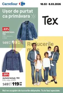 Ziar promoțional Carrefour, valabil de la 2026-02-18 până la 2026-03-08.