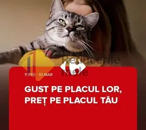 Ziar promoțional Carrefour, valabil de la 2026-02-11 până la 2026-03-10.