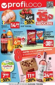 Ziar promoțional Profi, valabil de la 2026-03-04 până la 2026-03-17.