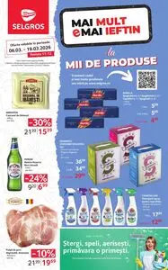 Ziar promoțional Selgros, valabil de la 2026-03-06 până la 2026-03-19.