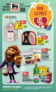 Ziar promoțional Mega Image, valabil de la 2026-03-26 până la 2026-04-01.