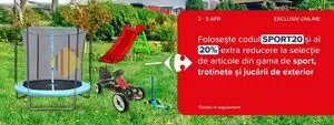 Ziar promoțional Carrefour, valabil de la 2026-04-02 până la 2026-04-09.