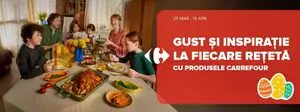 Ziar promoțional Carrefour, valabil de la 2026-03-25 până la 2026-04-14.