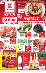 Ziar promoțional Kaufland, valabil de la 2026-04-08 până la 2026-04-14.