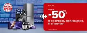Ziar promoțional Carrefour, valabil de la 2026-04-06 până la 2026-04-19.