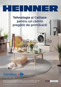 Ziar promoțional Carrefour, valabil de la 2026-03-13 până la 2026-04-22.