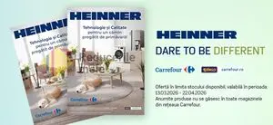 Ziar promoțional Carrefour, valabil de la 2026-03-13 până la 2026-04-22.