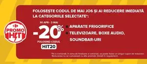 Ziar promoțional Carrefour, valabil de la 2026-04-30 până la 2026-05-03.