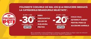 Ziar promoțional Carrefour, valabil de la 2026-04-30 până la 2026-05-05.