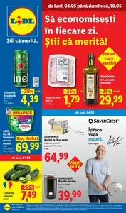 Ziar promoțional Lidl, valabil de la 2026-05-04 până la 2026-05-10.