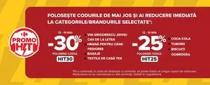 Ziar promoțional Carrefour, valabil de la 2026-05-13 până la 2026-05-19.