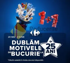 Ziar promoțional Carrefour, valabil de la 2026-05-20 până la 2026-06-02.