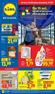 Ziar promoțional Lidl, valabil de la 2026-06-01 până la 2026-06-07.