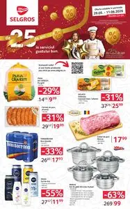 Ziar promoțional Selgros, valabil de la 2026-05-29 până la 2026-06-11.