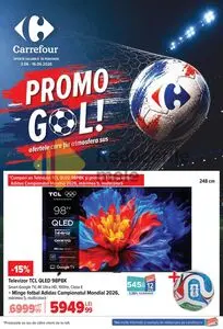 Ziar promoțional Carrefour, valabil de la 2026-06-03 până la 2026-06-16.