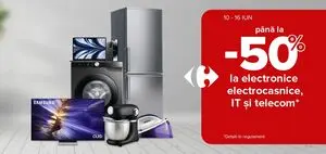Ziar promoțional Carrefour, valabil de la 2026-06-10 până la 2026-06-16.