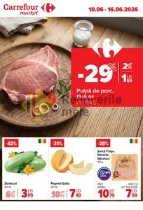 Ziar promoțional Carrefour, valabil de la 2026-06-10 până la 2026-06-16.