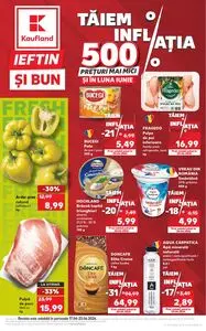 Ziar promoțional Kaufland, valabil de la 2026-06-17 până la 2026-06-23.