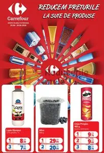 Ziar promoțional Carrefour, valabil de la 2026-06-24 până la 2026-06-30.