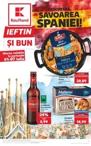 Ziar promoțional Kaufland, valabil de la 2026-07-01 până la 2026-07-07.
