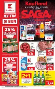Ziar promoțional Kaufland, valabil de la 2026-07-01 până la 2026-07-07.