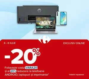 Ziar promoțional Carrefour, valabil de la 2026-07-06 până la 2026-07-08.