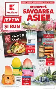 Ziar promoțional Kaufland, valabil de la 2026-07-08 până la 2026-07-14.