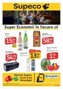 Ziar promoțional Supeco, valabil de la 2026-07-09 până la 2026-07-22.