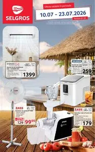 Ziar promoțional Selgros, valabil de la 2026-07-10 până la 2026-07-23.