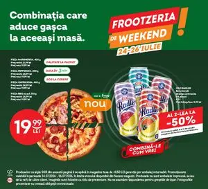 Ziar promoțional Froo, valabil de la 2026-07-24 până la 2026-07-26.