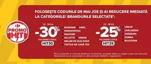 Ziar promoțional Carrefour, valabil de la 2026-07-23 până la 2026-07-28.