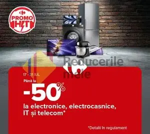 Ziar promoțional Carrefour, valabil de la 2026-07-17 până la 2026-08-04.