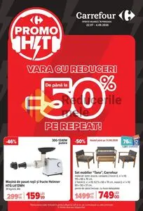 Ziar promoțional Carrefour, valabil de la 2026-07-22 până la 2026-08-04.