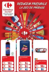Ziar promoțional Carrefour, valabil de la 2026-07-29 până la 2026-08-04.