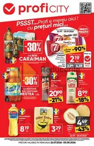 Ziar promoțional Profi, valabil de la 2026-07-22 până la 2026-08-05.