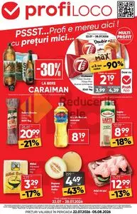 Ziar promoțional Profi, valabil de la 2026-07-22 până la 2026-08-05.